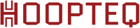 HOOPTEQ Logo, red, no background